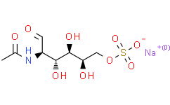 (2R，3R，4R，5R)-5-乙酰氨基-2，3，4-三羟基-6-氧代己基硫酸钠