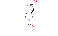 (S)-1-N-Boc-3-吡咯烷乙酸,97%