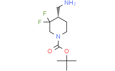 tert-butyl (4S)-4-(aminomethyl)-3,3-difluoropiperidine-1-carboxylate