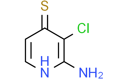 2-amino-3-chloro-pyridine-4-thiol