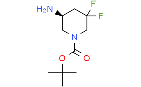 tert-butyl (5S)-5-amino-3,3-difluoropiperidine-1-carboxylate