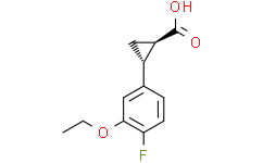 (1R,2R)-rel-2-(3-乙氧基-4-氟苯基)环丙烷-1-羧酸