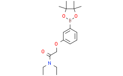 N,N-二乙基-2-(3-(4,4,5,5-四甲基-1,3,2-二氧硼杂环戊烷-2-基)苯氧基)乙酰胺