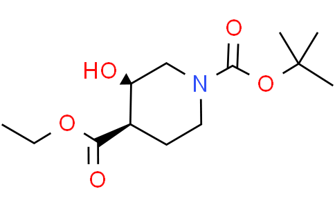 1-(tert-Butyl) 4-ethyl (3R,4R)-3-hydroxypiperidine-1,4-dicarboxylate