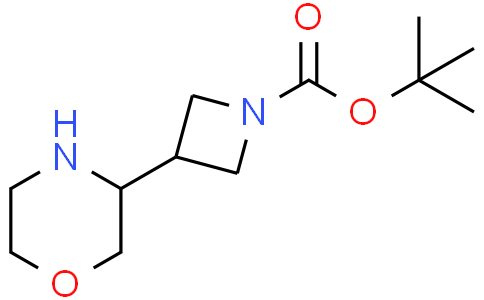 tert-butyl 3-morpholin-3-ylazetidine-1-carboxylate