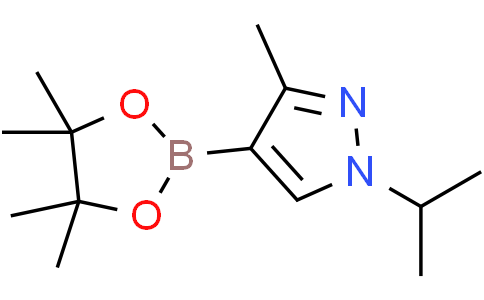 3-methyl-1-(propan-2-yl)-4-(tetramethyl-1,3,2-dioxaborolan-2-yl)-1H-pyrazole