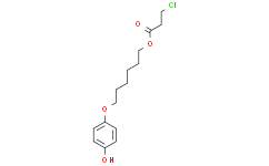 6-(4-羟基苯氧基)己基3-氯丙酸酯
