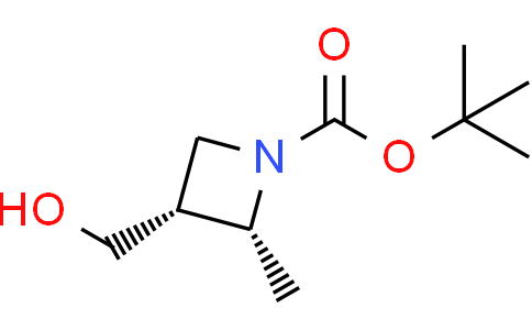 tert-butyl (2R,3R)-3-(hydroxymethyl)-2-methyl-azetidine-1-carboxylate