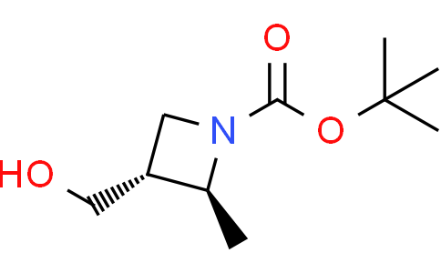tert-butyl (2S,3R)-3-(hydroxymethyl)-2-methyl-azetidine-1-carboxylate