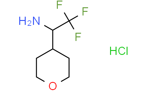2,2,2-trifluoro-1-tetrahydropyran-4-yl-ethanamine hydrochloride