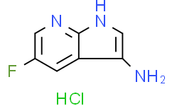 5-fluoro-1H-pyrrolo[2,3-b]pyridin-3-amine;hydrochloride