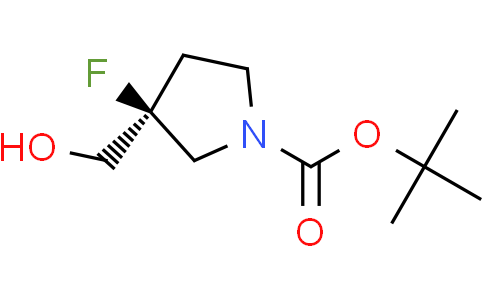 tert-butyl (3S)-3-fluoro-3-(hydroxymethyl)pyrrolidine-1-carboxylate