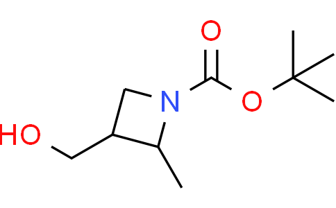 tert-butyl 3-(hydroxymethyl)-2-methyl-azetidine-1-carboxylate