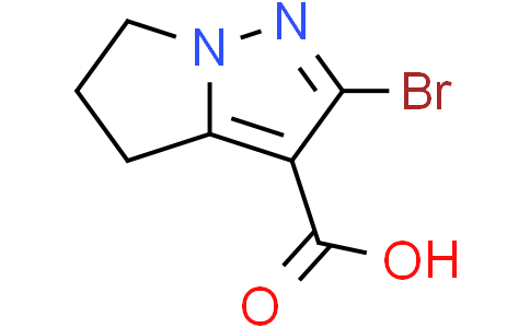 2-bromo-5,6-dihydro-4H-pyrrolo[1,2-b]pyrazole-3-carboxylic acid