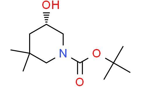 tert-butyl (5S)-5-hydroxy-3,3-dimethylpiperidine-1-carboxylate