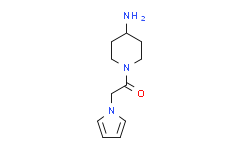 1-(4-aminopiperidin-1-yl)-2-(1h-pyrrol-1-yl)ethan-1-one,95%