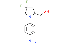 (1-(4-aminophenyl)-4，4-difluoropyrrolidin-2-yl)methanol