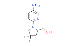 (1-(5-aminopyridin-2-yl)-4，4-difluoropyrrolidin-2-yl)methanol,95%