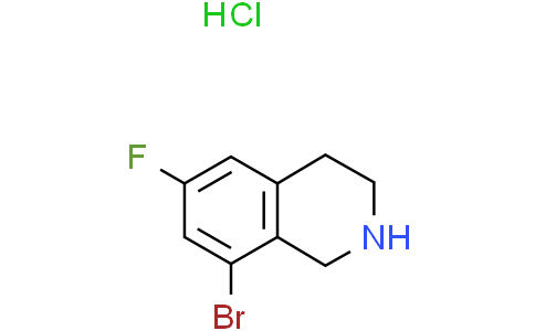 8-bromo-6-fluoro-1,2,3,4-tetrahydroisoquinoline hydrochloride