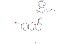 (E)-2-(2-(6-Hydroxy-2，3-dihydro-1H-xanthen-4-yl)vinyl)-3，3-dimethyl-1-propyl-3H-indol-1-ium iodide