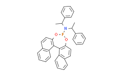 (11BR)-N，N-双[(S)-1-苯基乙基]-联萘并[2，1-D:1'，2'-F][1，3，2]二膦氧杂-4-胺