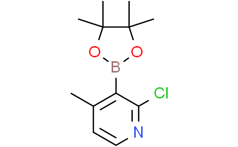 2-chloro-4-methyl-3-(4,4,5,5-tetramethyl-1,3,2-dioxaborolan-2-yl)pyridine