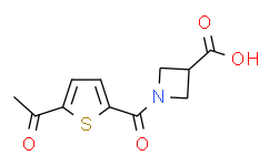 1-(5-acetylthiophene-2-carbonyl)azetidine-3-carboxylic acid,95%