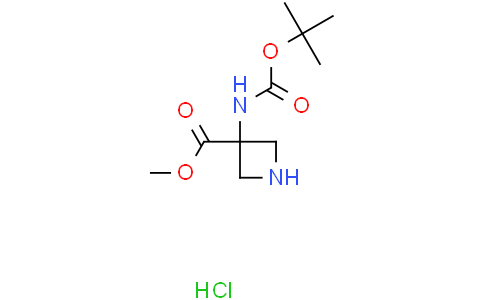 methyl 3-{[(tert-butoxy)carbonyl]amino}azetidine-3-carboxylate hydrochloride