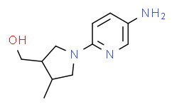 (1-(5-aminopyridin-2-yl)-4-methylpyrrolidin-3-yl)methanol,95%