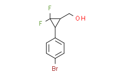 （3-（4-溴苯基）-2，2-二氟环丙基）甲醇,87%