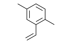 2，5-二甲基苯乙烯,97%， 4-叔-丁基邻苯二酚 稳定剂