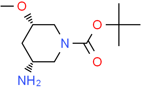 tert-butyl (3R,5S)-3-amino-5-methoxypiperidine-1-carboxylate