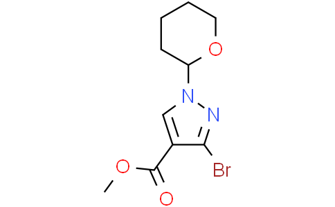 methyl 3-bromo-1-(oxan-2-yl)-1H-pyrazole-4-carboxylate