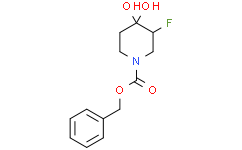3-氟-4,4-二羟基哌啶-1-羧酸苄酯