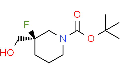 tert-butyl (3R)-3-fluoro-3-(hydroxymethyl)piperidine-1-carboxylate
