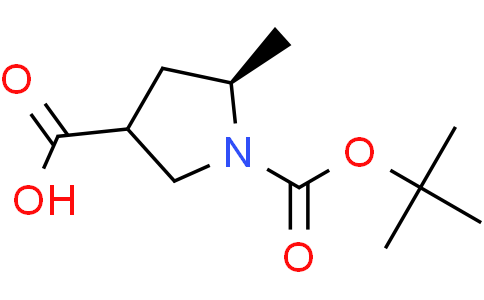 (5R)-1-[(tert-butoxy)carbonyl]-5-methylpyrrolidine-3-carboxylic acid