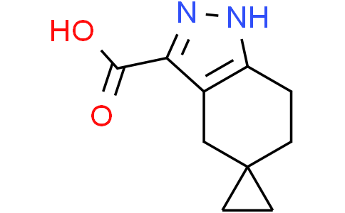 1',4',6',7'-tetrahydrospiro[cyclopropane-1,5'-indazole]-3'-carboxylic acid