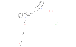 N-(m-PEG4)-N'-hydroxypropyl-Cy5