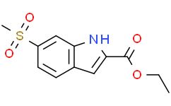 ethyl 6-methylsulfonyl-1H-indole-2-carboxylate