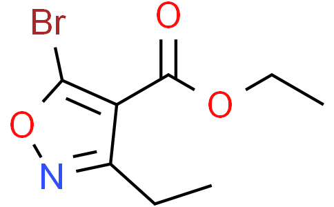 ethyl 5-bromo-3-ethyl-isoxazole-4-carboxylate