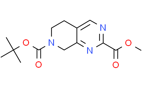7-(tert-Butyl) 2-methyl 5,8-dihydropyrido[3,4-d]pyrimidine-2,7(6H)-dicarboxylate