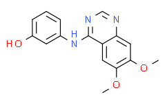 3-[(6，7-二甲氧基-4-喹唑啉基)氨基]苯酚,>98%