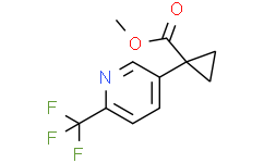 methyl 1-[6-(trifluoromethyl)-3-pyridyl]cyclopropanecarboxylate