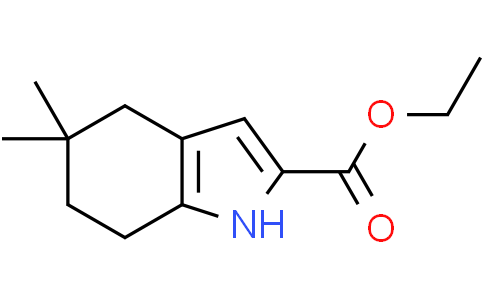 ethyl 5,5-dimethyl-1,4,6,7-tetrahydroindole-2-carboxylate