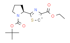 2-((S)-1-叔丁氧基羰基-吡咯烷-2-基)-噻唑-4-羧酸乙酯,≥95%