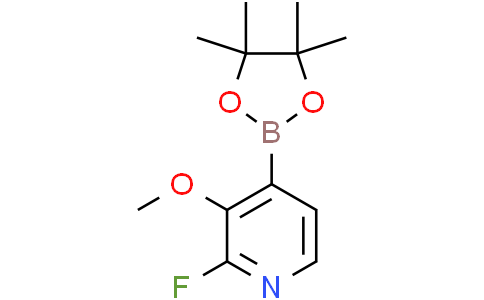 2-fluoro-3-methoxy-4-(4,4,5,5-tetramethyl-1,3,2-dioxaborolan-2-yl)pyridine
