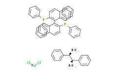 二氯[(|R|)-(+)-2，2'-二(二苯基膦)-1，1'-联萘基][(1|R|，2|R|)-(+)-1，2-二苯基乙二胺)钌(II),98%