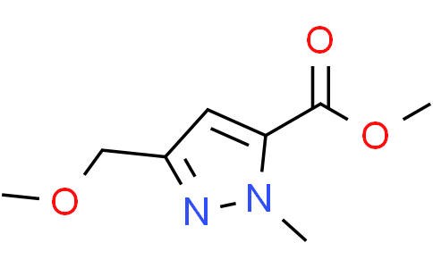 methyl 5-(methoxymethyl)-2-methyl-pyrazole-3-carboxylate