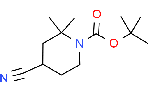tert-butyl 4-cyano-2,2-dimethylpiperidine-1-carboxylate
