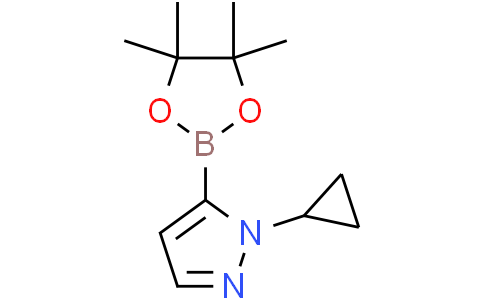 1-cyclopropyl-5-(tetramethyl-1,3,2-dioxaborolan-2-yl)-1H-pyrazole